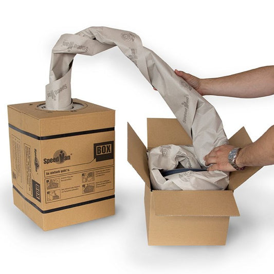 Papierspendebox-packpapier