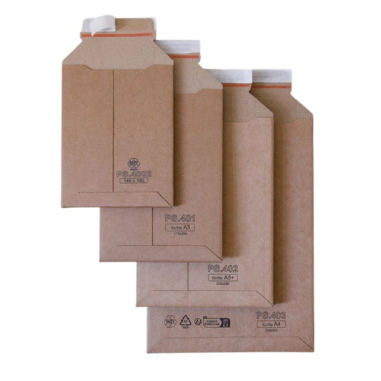 280x200x0-50 mm Versandtasche Wellpappe A5