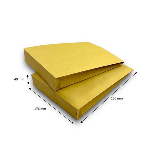 250x176x40 mm Faltentaschen DIN B5 - deinefairpackung
