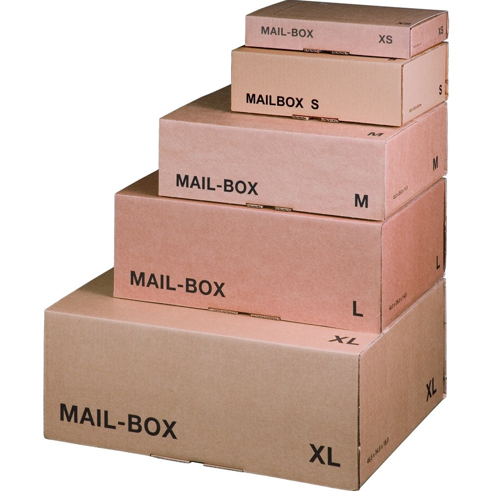 Post Paket Größe M - Braun