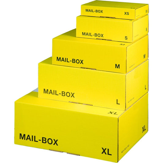Post Paket Größe XL - Gelb