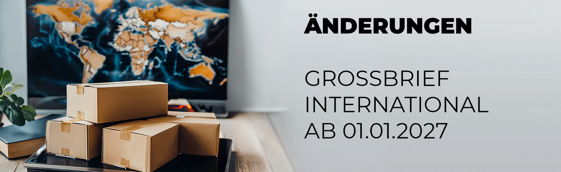 Großbrief International: Maße, Gewicht & Verpackung