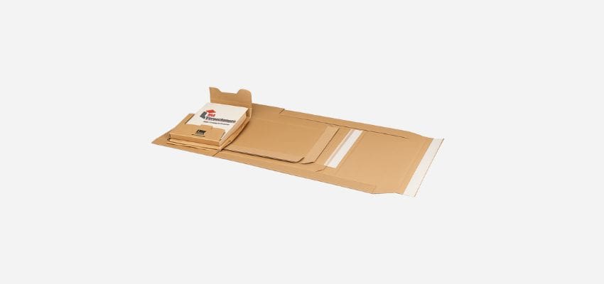 Verpackungen für Bücherversendung