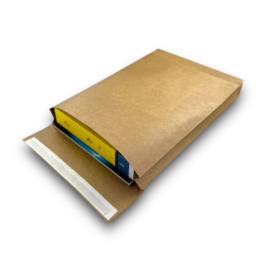 353x250x40 mm Faltentaschen DIN B4 - deinefairpackung