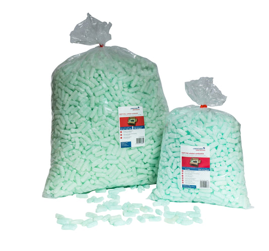 SOFT-FILL Verpackungschips aus Maisstärke, 65 Liter im Polybeutel