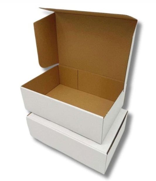 240x160x80mm Faltschachtel DHL Kleinpaket weiß