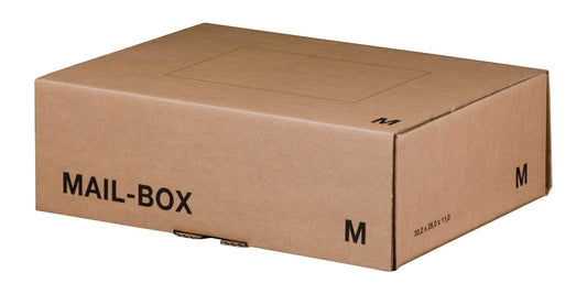 Post Paket Größe M - Braun