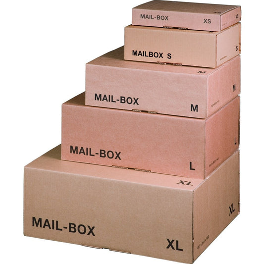 Post Paket Größe M - Braun